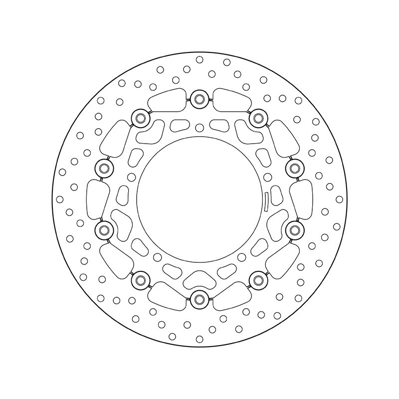 Kočiona disk BREMBO 78B40860 floating