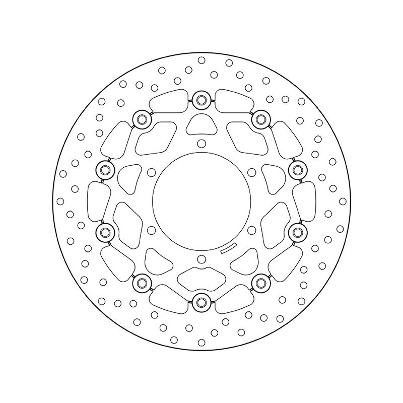 Kočiona disk BREMBO 78B40863 floating