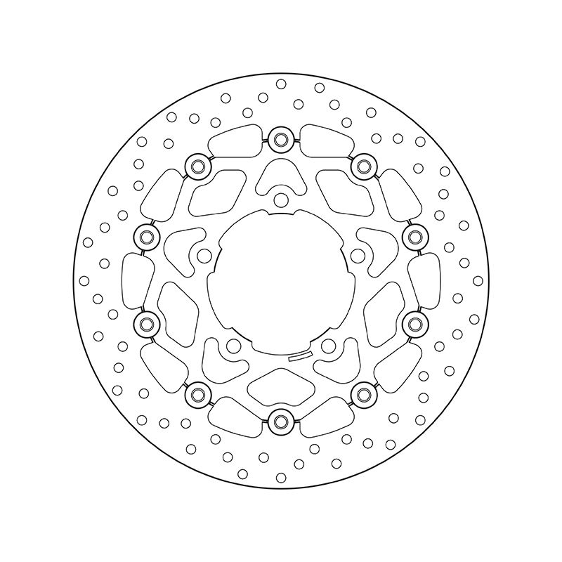Kočiona disk BREMBO 78B40864 floating