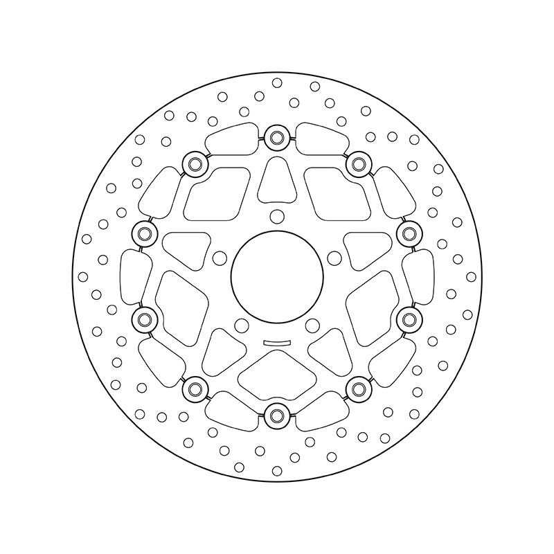 Kočiona disk BREMBO 78B40865 floating