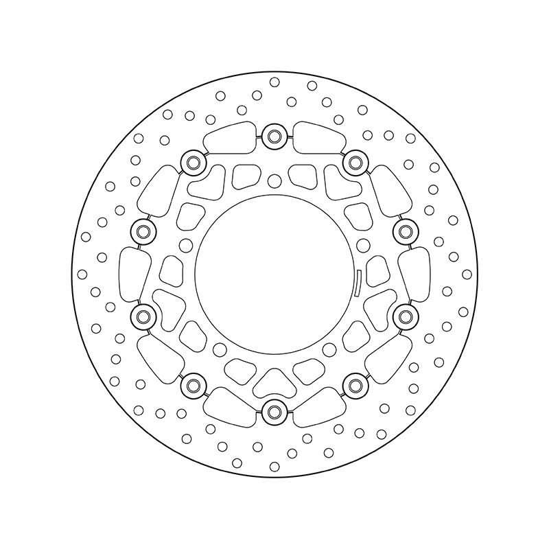 Kočiona disk BREMBO 78B40866 floating