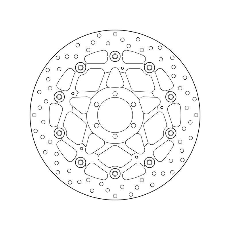 Kočiona disk BREMBO 78B40870 floating