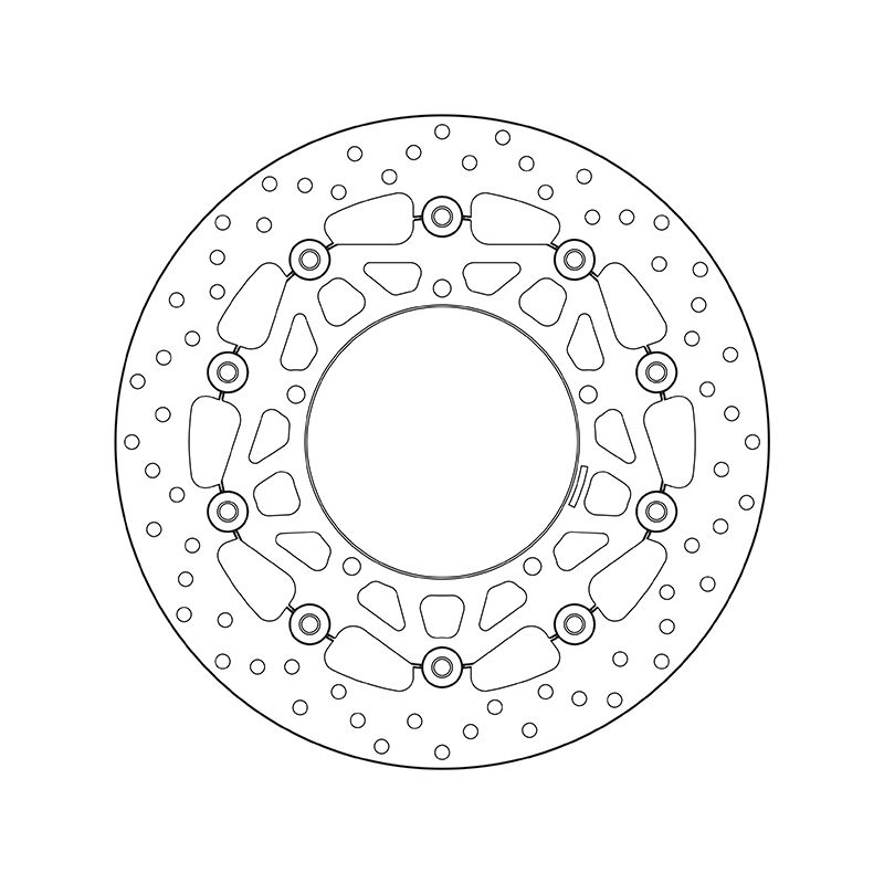 Kočiona disk BREMBO 78B40871 floating