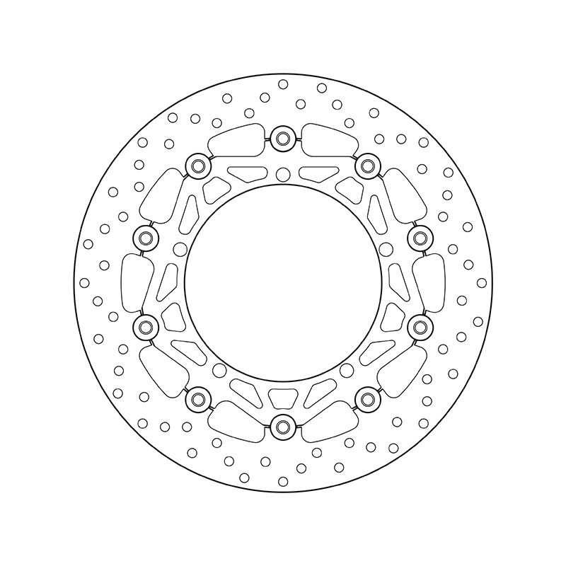 Kočiona disk BREMBO 78B40872 floating