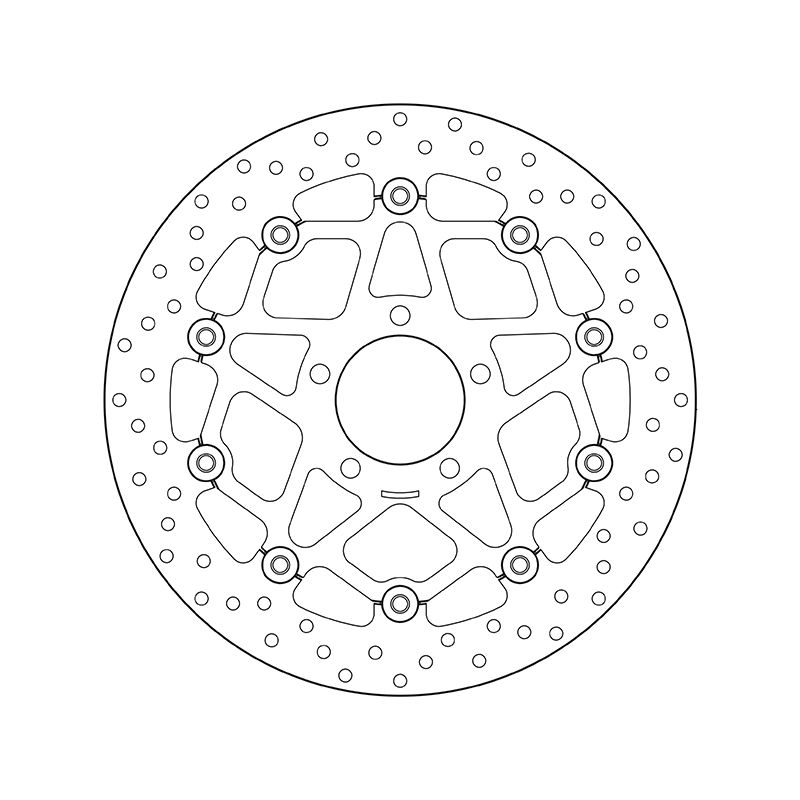 Kočiona disk BREMBO 78B40875 floating