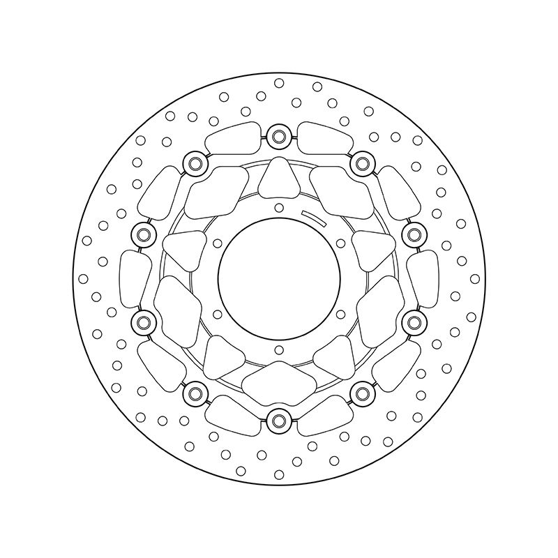 Kočiona disk BREMBO 78B40877 floating
