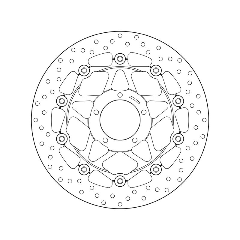 Kočiona disk BREMBO 78B40880 floating