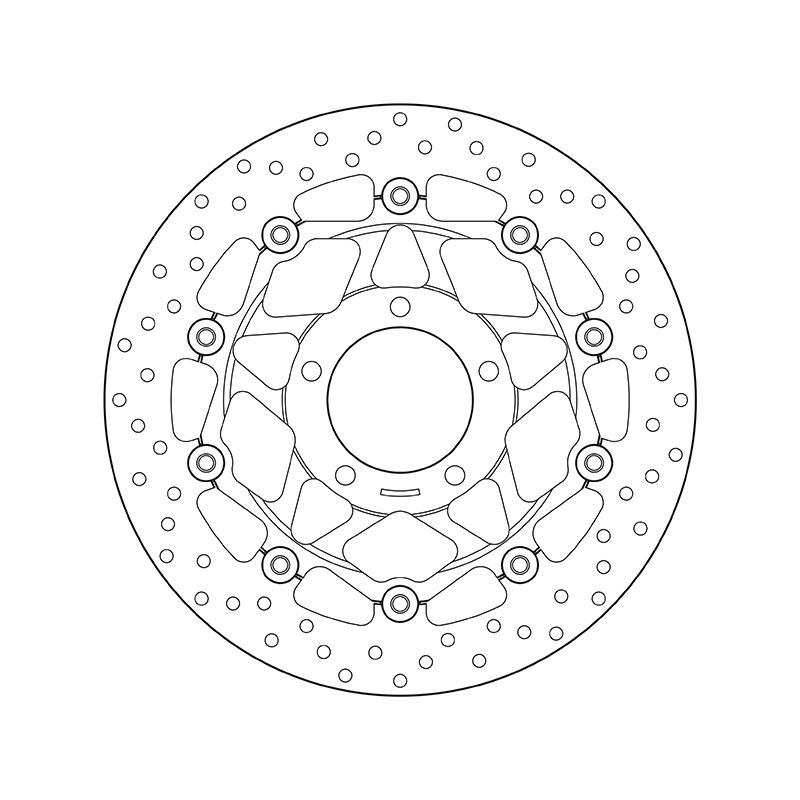 Kočiona disk BREMBO 78B40881 floating