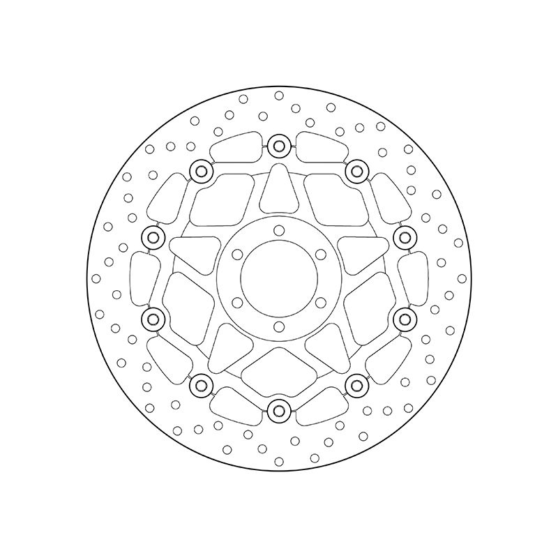 Kočiona disk BREMBO 78B40885 floating