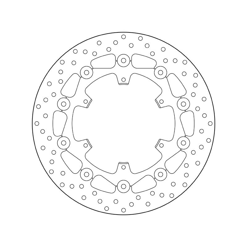 Kočiona disk BREMBO 78B40887 floating