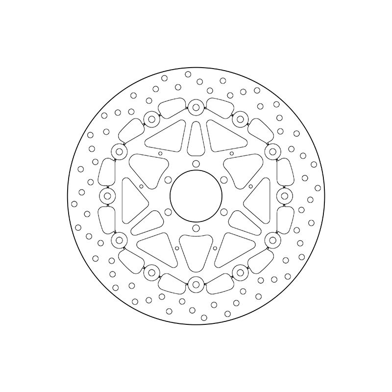 Kočiona disk BREMBO 78B40888 floating