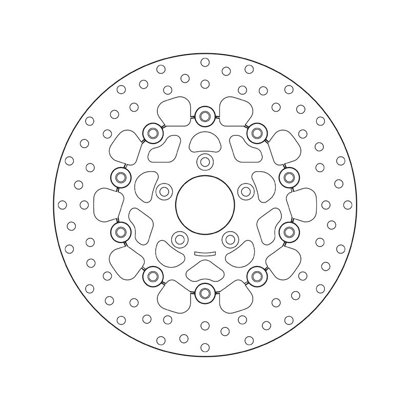 Kočiona disk BREMBO 78B40891 floating