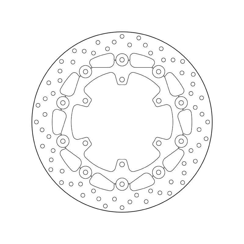 Kočiona disk BREMBO 78B40894 floating