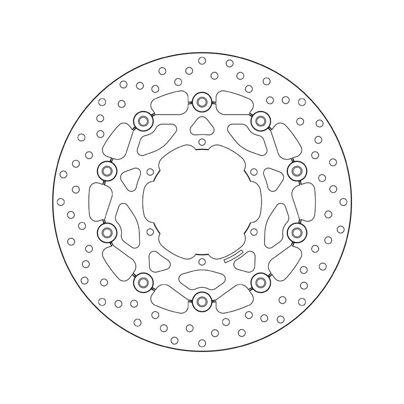 Kočiona disk BREMBO 78B40896 floating