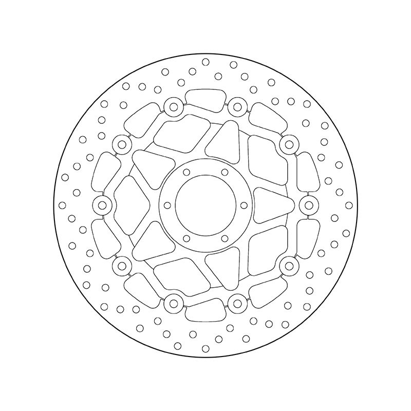Kočiona disk BREMBO 78B40898 floating