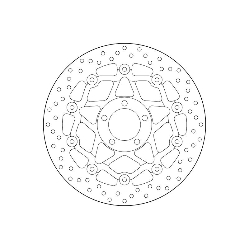Kočiona disk BREMBO 78B40899 floating