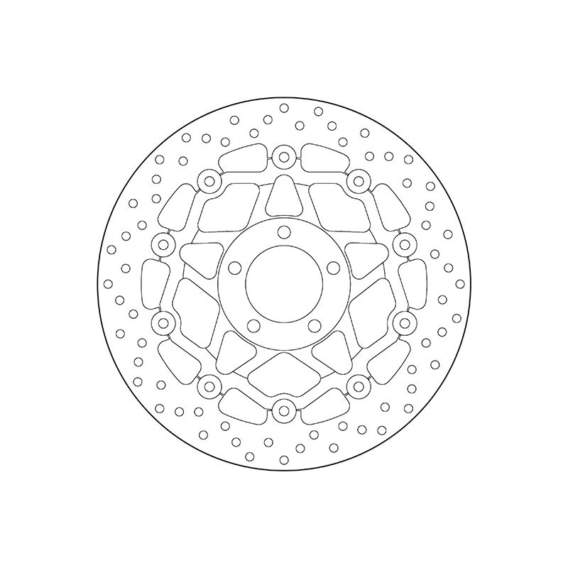Kočiona disk BREMBO 78B408A0 floating