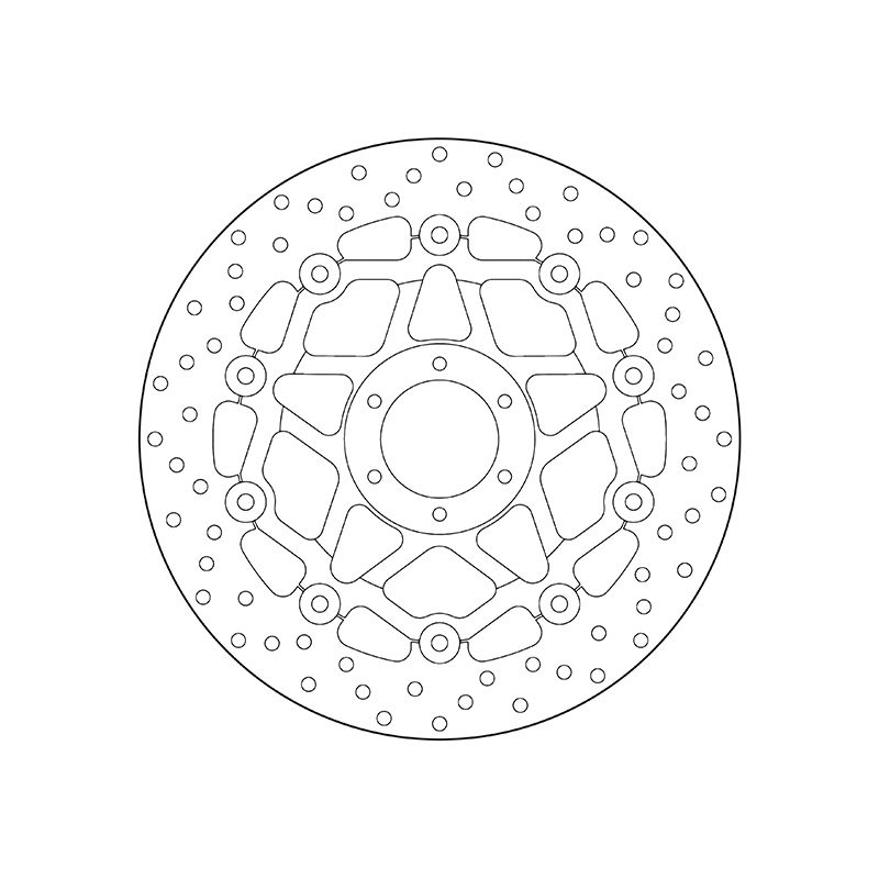Kočiona disk BREMBO 78B408A3 floating