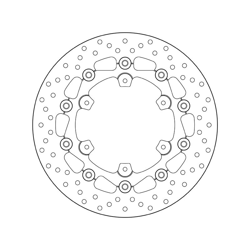 Kočiona disk BREMBO 78B408A5 floating