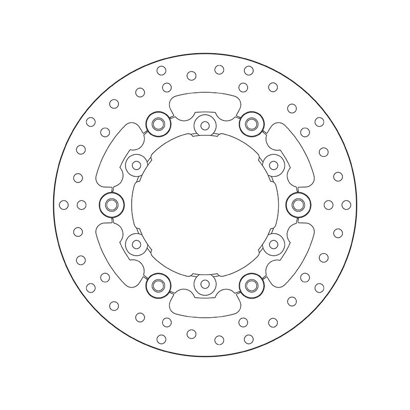 Kočiona disk BREMBO 78B408A9 floating