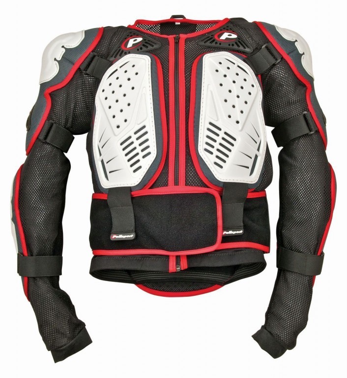 Body protection POLISPORT INTEGRAL 8003000009 XS white/black