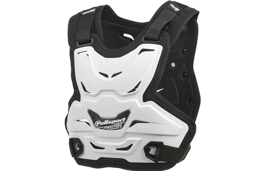 Chest protector POLISPORT PHANTOM LITE 8003700002 white