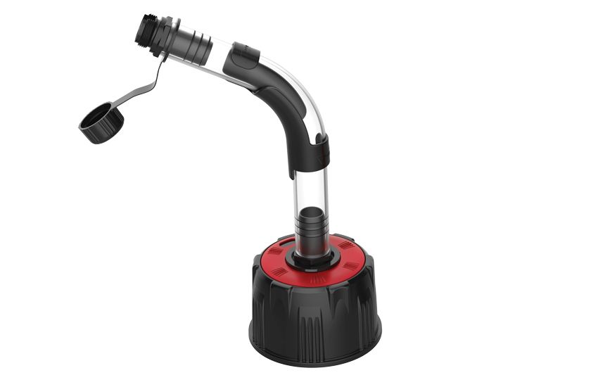 Fill hose + cap POLISPORT PROOCTANE 8152700001 clear/black
