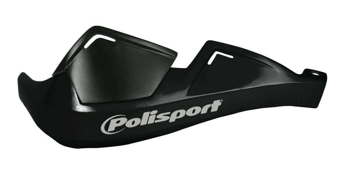 Handguard POLISPORT EVOLUTION INTEGRAL 8305100027 with mounting kit (?22 mm) Crni