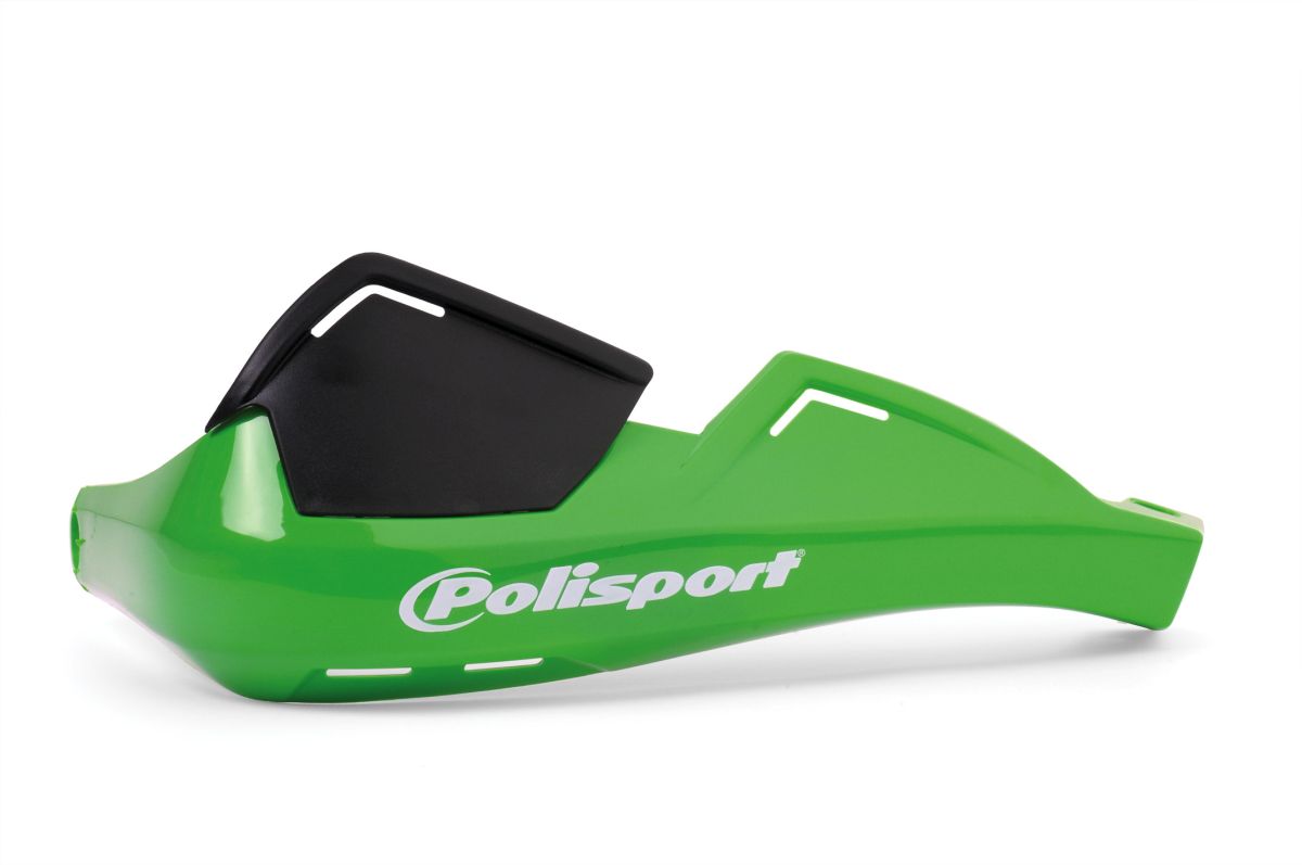Handguard POLISPORT EVOLUTION INTEGRAL 8305100031 with mounting kit (?22 mm) green 05