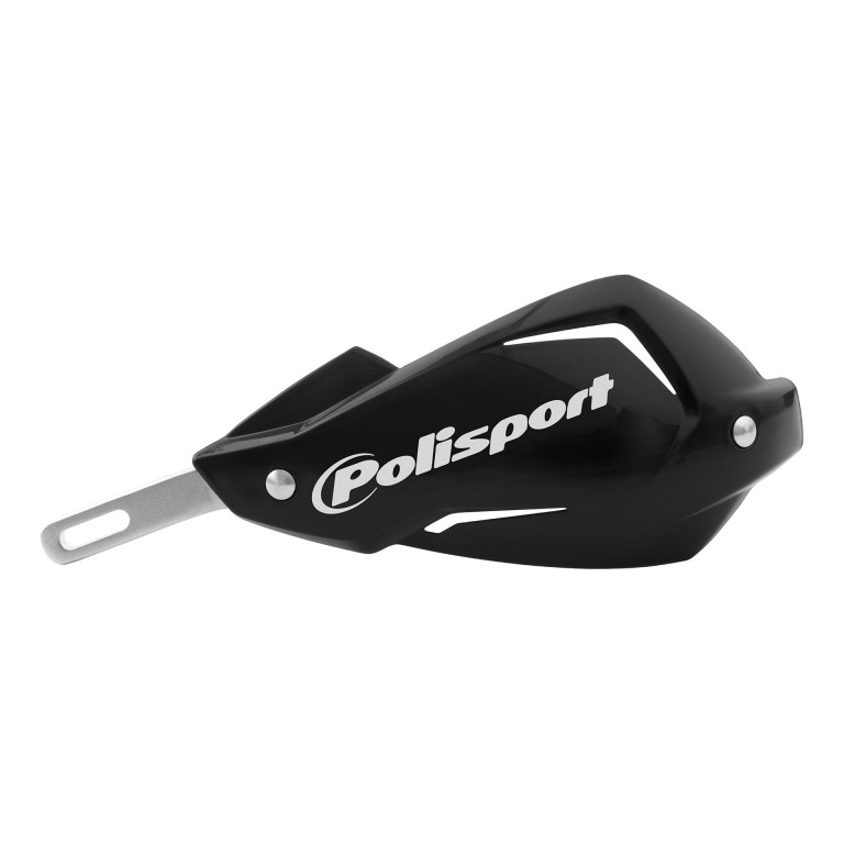 Handguard POLISPORT FWA - TOUQUET 8306700009 with universal handlebar mounting kit Crni