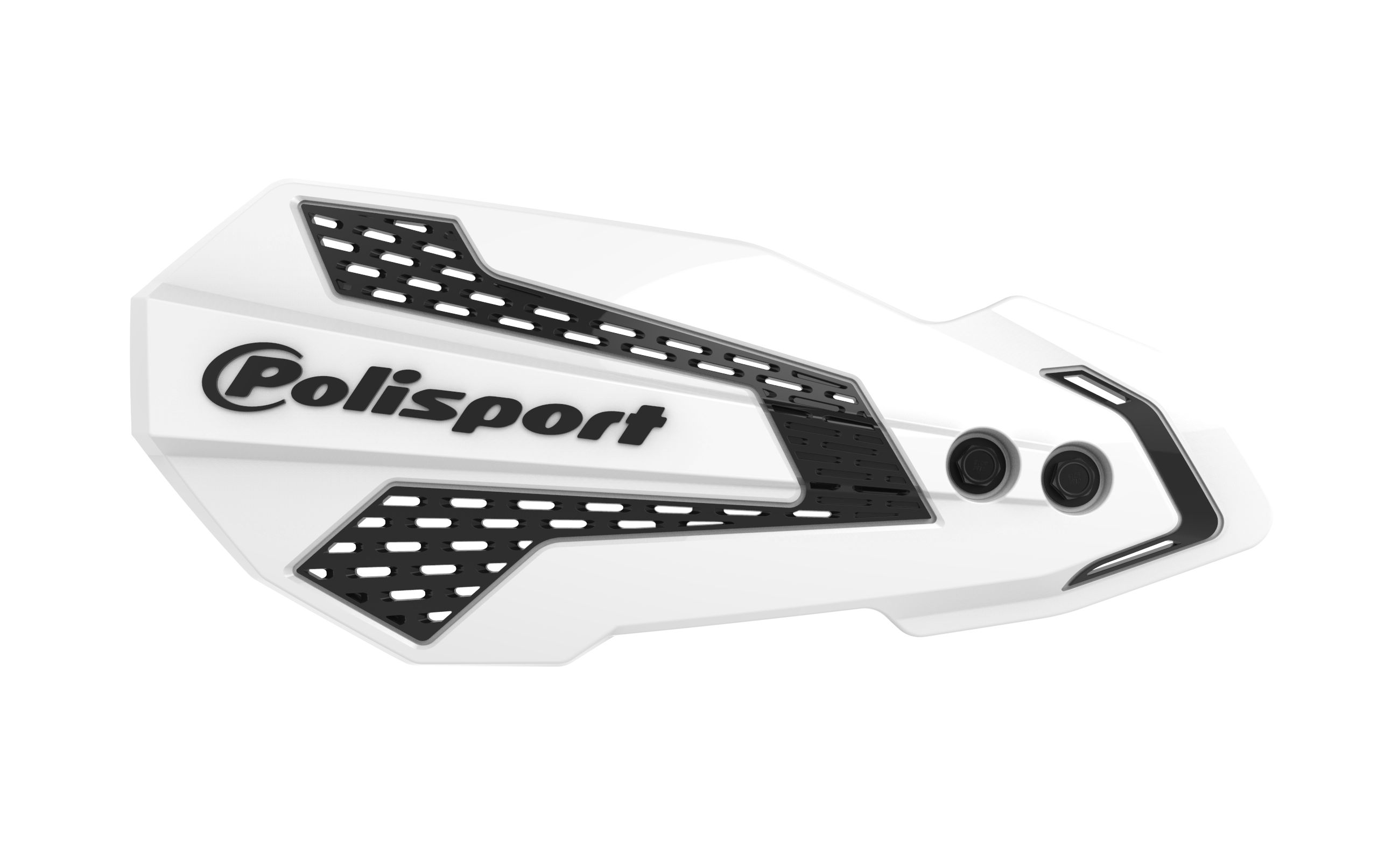 Spare plastic guard POLISPORT MX FLOW 8308200025 White/black