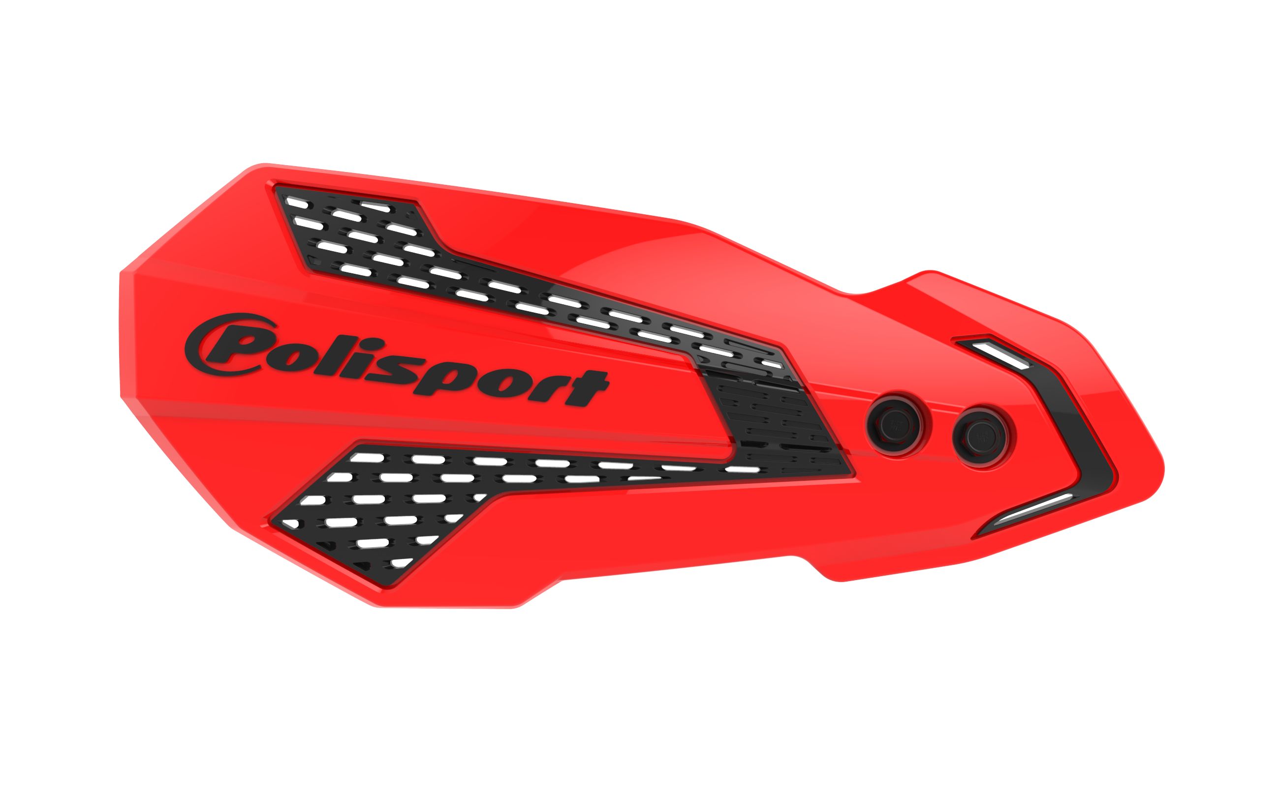 Spare plastic guard POLISPORT MX FLOW 8308200034 Red CR04/black
