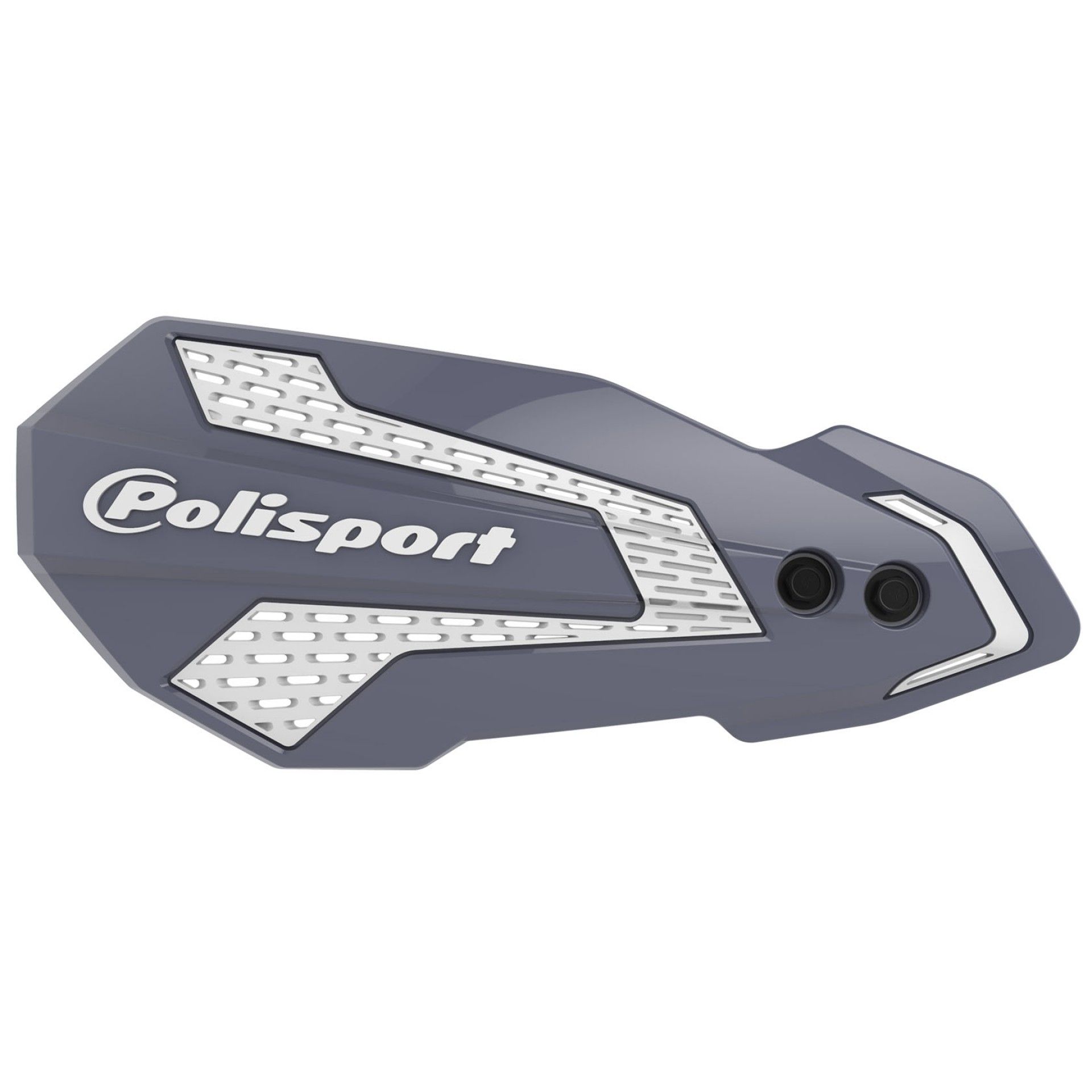 Handguard POLISPORT MX FLOW 8308200041 Grey/White with mounting system