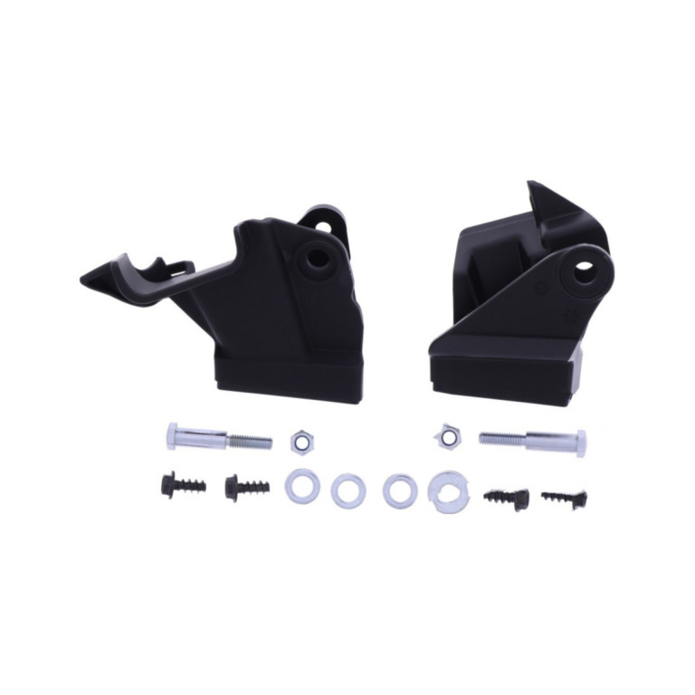 Lever mounting system POLISPORT MX FLOW / BULLIT 8308300007 Crni