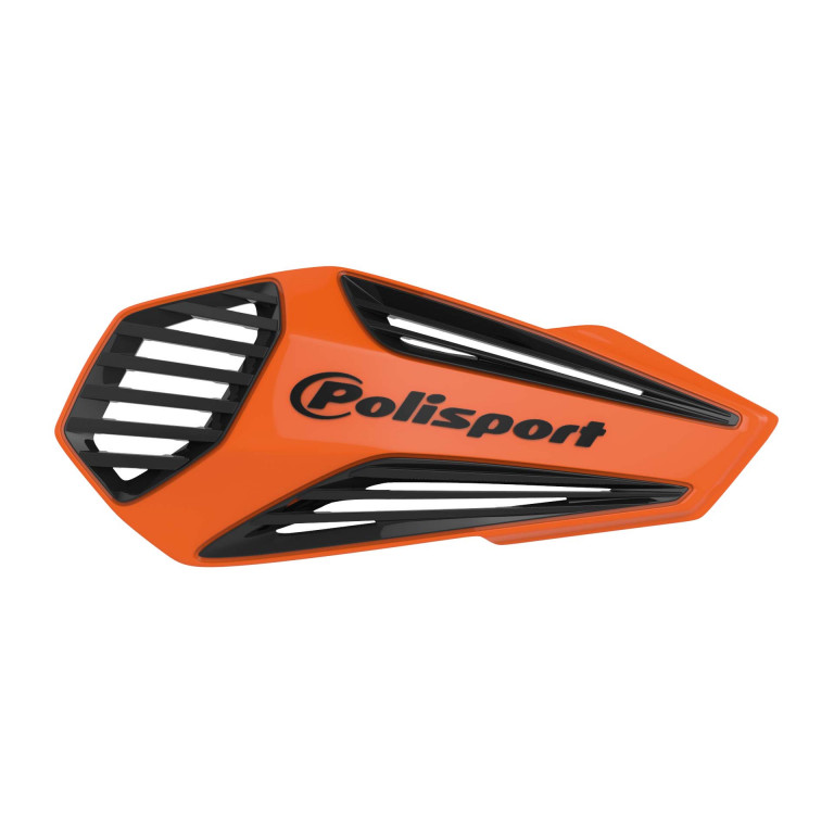 Handguard POLISPORT MX AIR 8308400003 with universal handlebar mounting kit ORK-16 / Black