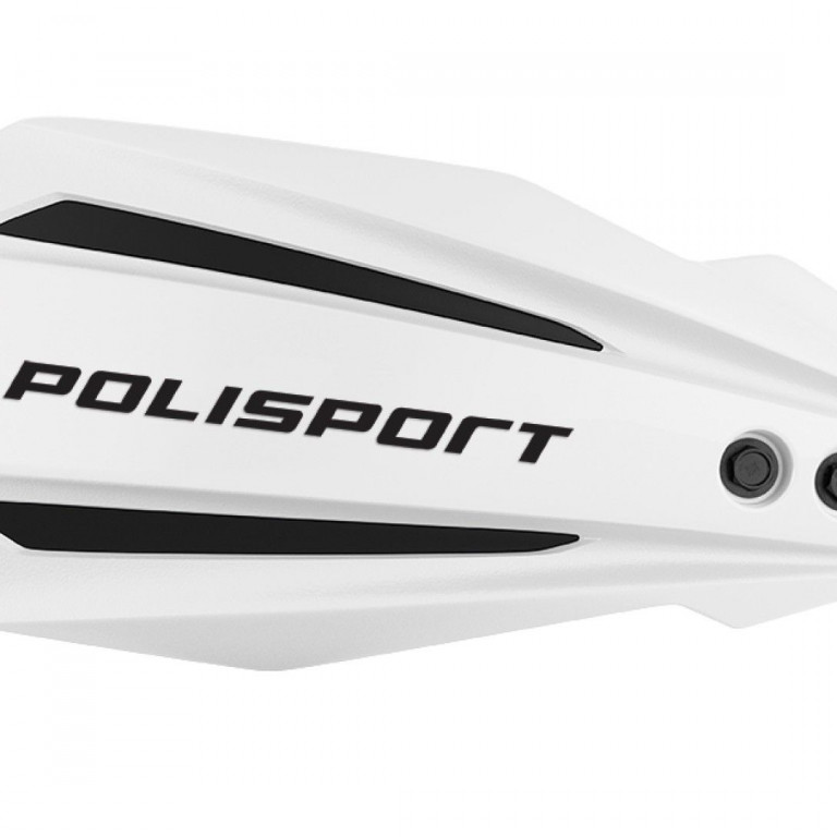 Handguard POLISPORT MX BULLIT 8308500019 with mounting system White
