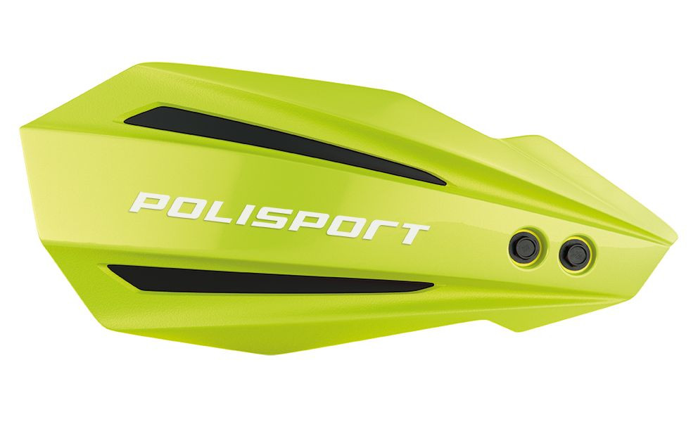 Handguard POLISPORT MX BULLIT 8308500056 with mounting system Yellow/Black