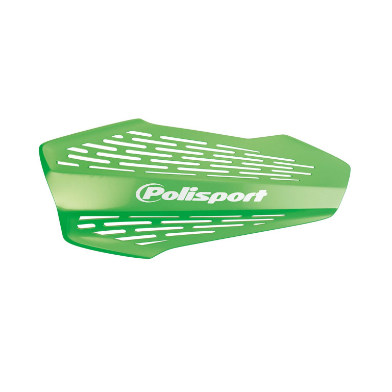 Handguard POLISPORT MX FORCE 8308700005 with universal handlebar mounting kit Green 05