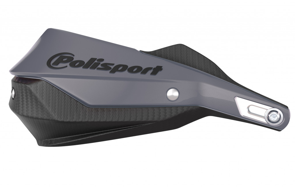 Handguard POLISPORT TRAIL BLAZER 8308800007 with universal mounting kit Nardo grey/black