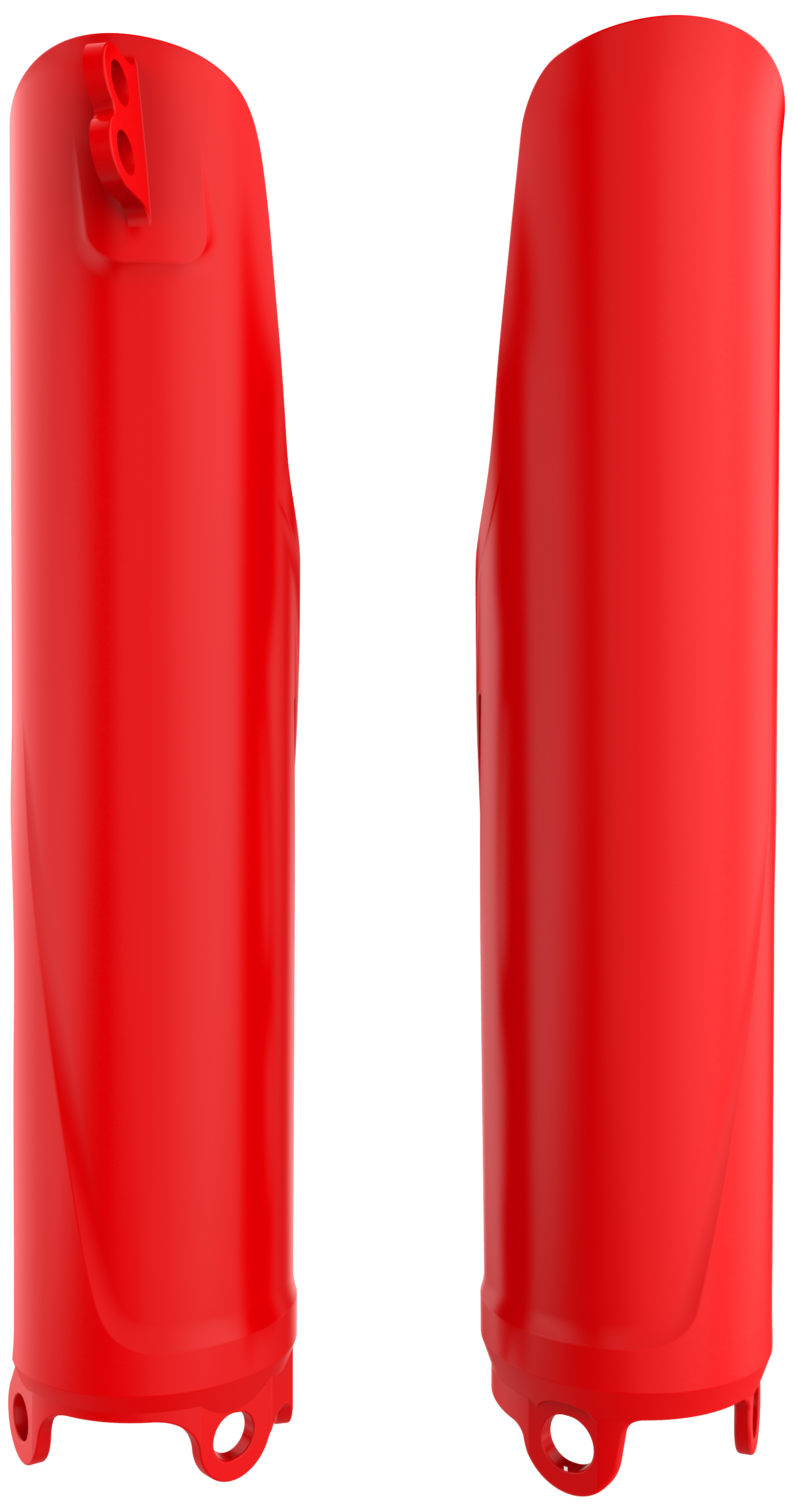 Fork guards POLISPORT 8351900003 (pair) red cr04