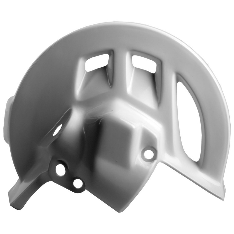 Front disc guard POLISPORT 8391000001 white
