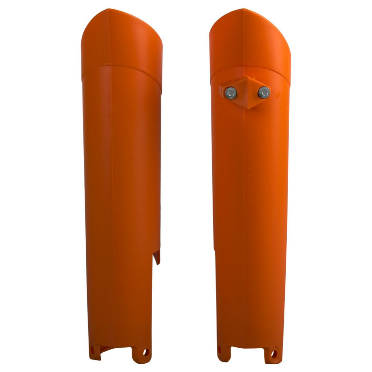 Fork guards POLISPORT 8398500001 (pair) orange KTM