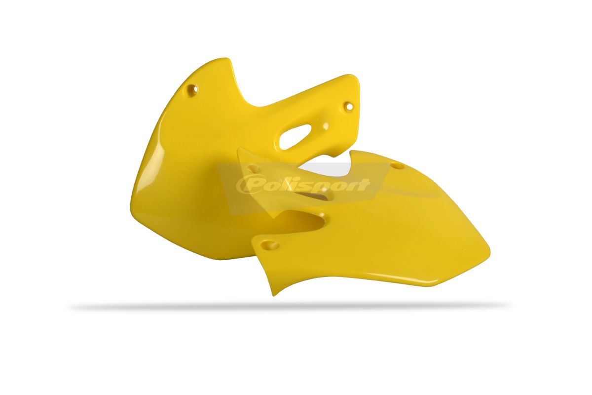 Radiator scoops POLISPORT 8412100001 (pair) yellow