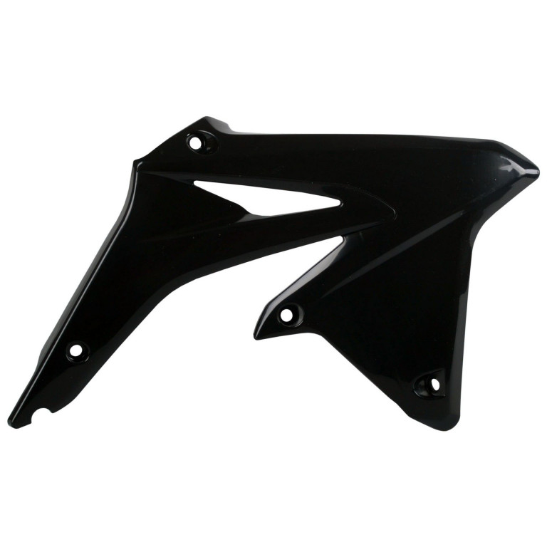 Radiator scoops POLISPORT 8412500002 (pair) Crni for SUZUKI RM-Z 450 2008-2017