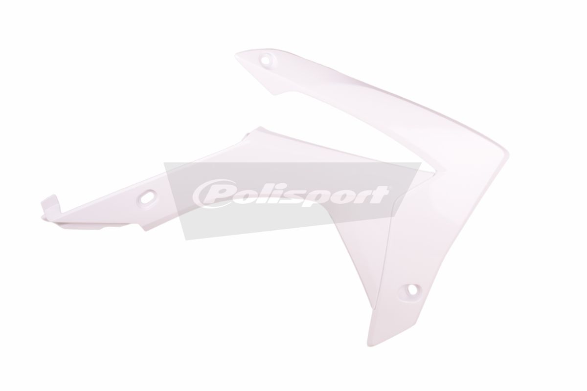 Radiator scoops POLISPORT (pair) white