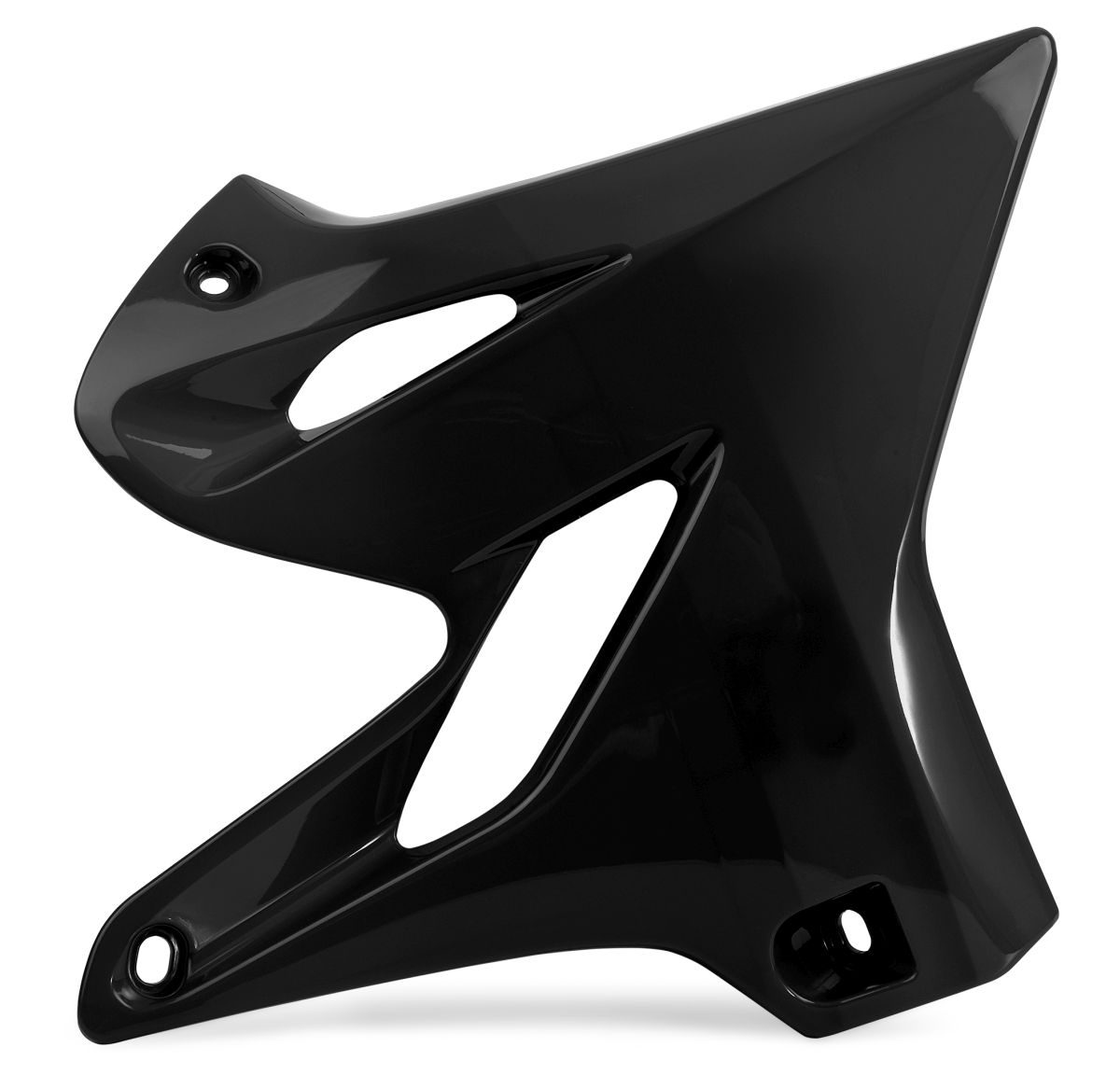 Radiator scoops POLISPORT 8417500003 (pair) Crni for YAMAHA YZ 125 2002-2021, YAMAHA YZ 250 2002-2022