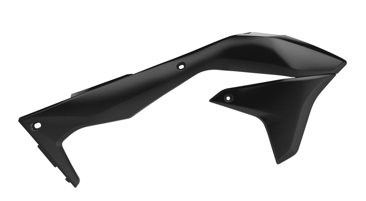 Radiator scoops POLISPORT 8418300003 (pair) Crni