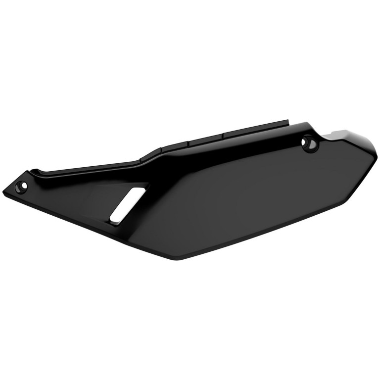 Side panels POLISPORT 8418800001 (pair) Crni for KAWASAKI KLR 650 2008-2019
