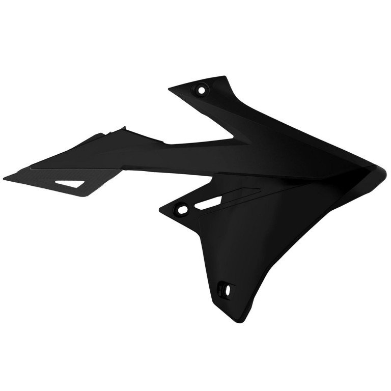 Radiator scoops POLISPORT 8421100003 (pair) Crni for SUZUKI RM-Z 250 2019-2026, SUZUKI RM-Z 450 2018-2026