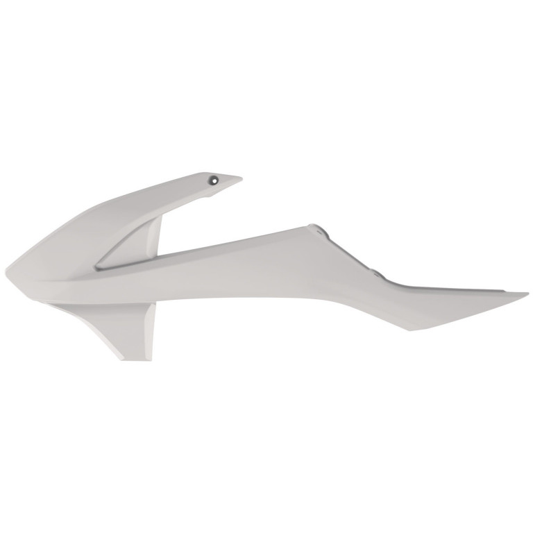 Radiator scoops POLISPORT 8421300002 (pair) white for KTM SX 85 2018-2024